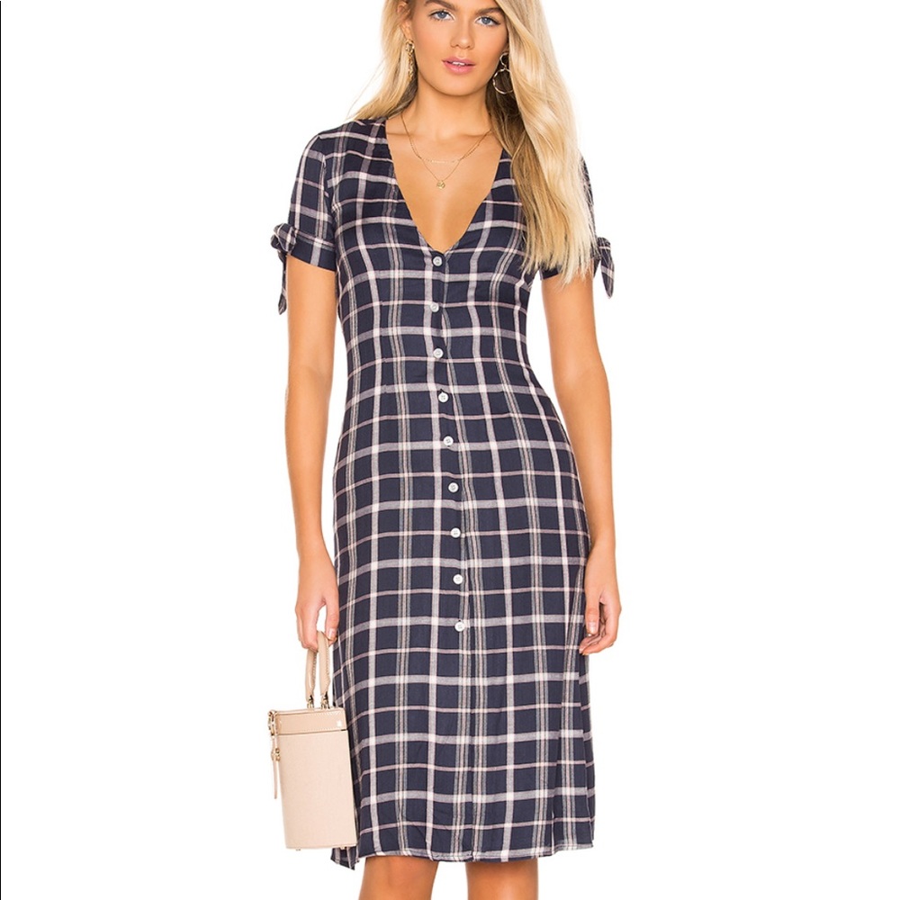 Privacy Please Midi Dress NWOT